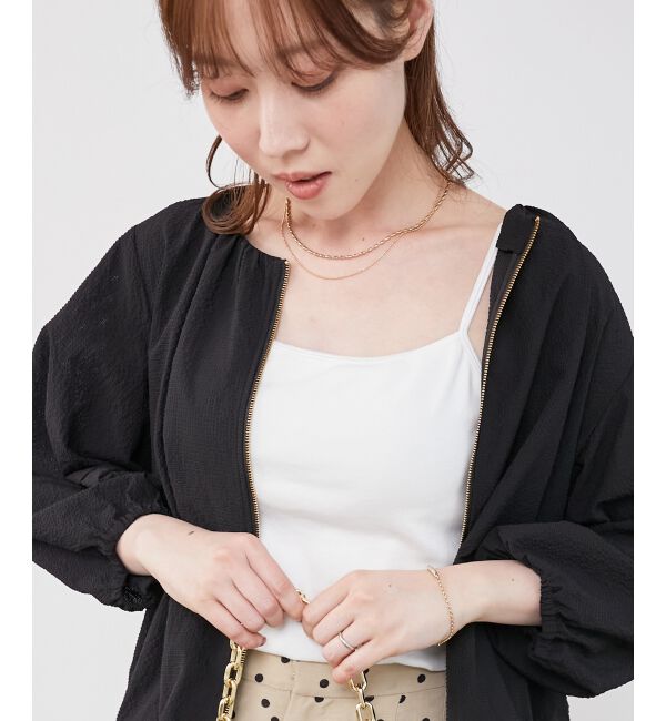  「CICA加工カップツキキャミ」|キャミソール|