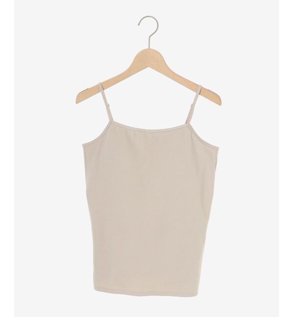  「CICA加工カップツキキャミ」|キャミソール|