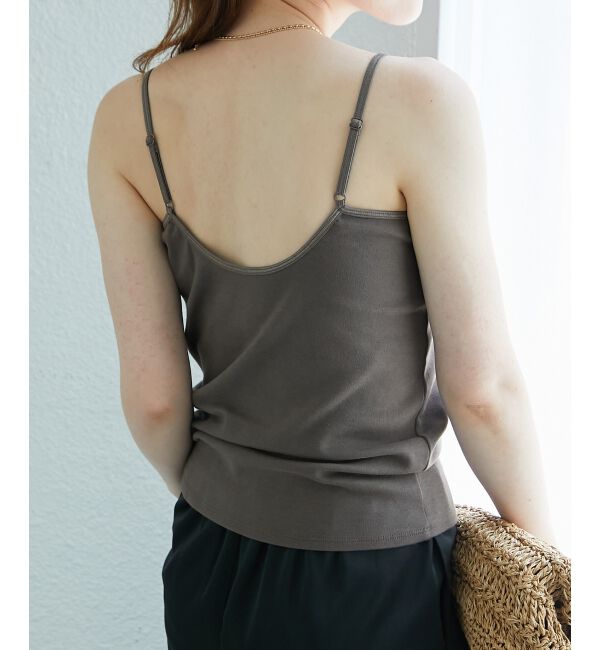  「CICA加工カップツキキャミ」|キャミソール|