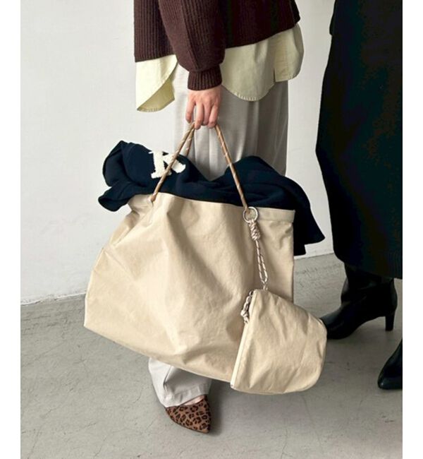  「【撥水】ナイロンパッカブルトート」|トートバッグ|