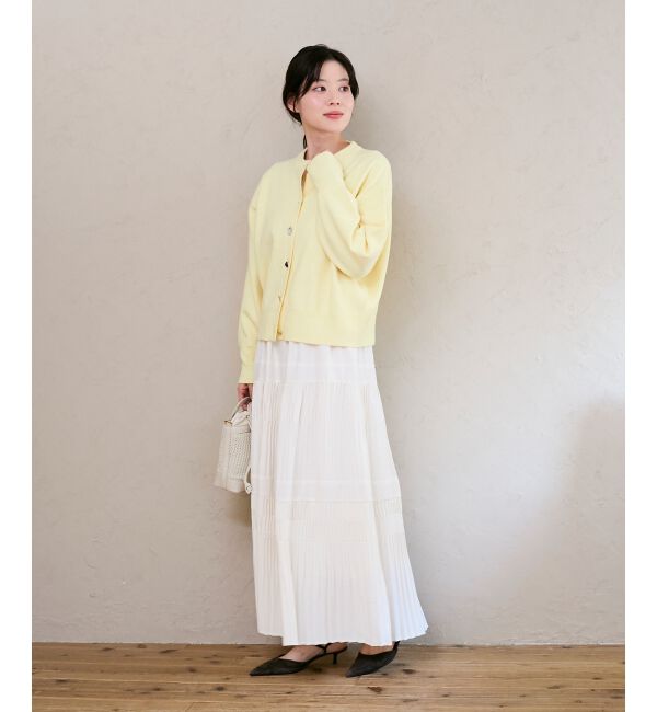  「ビジューボタンカーディガン」|カーディガン|