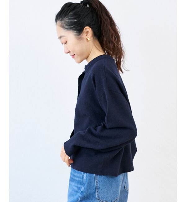  「ビジューボタンカーディガン」|カーディガン|