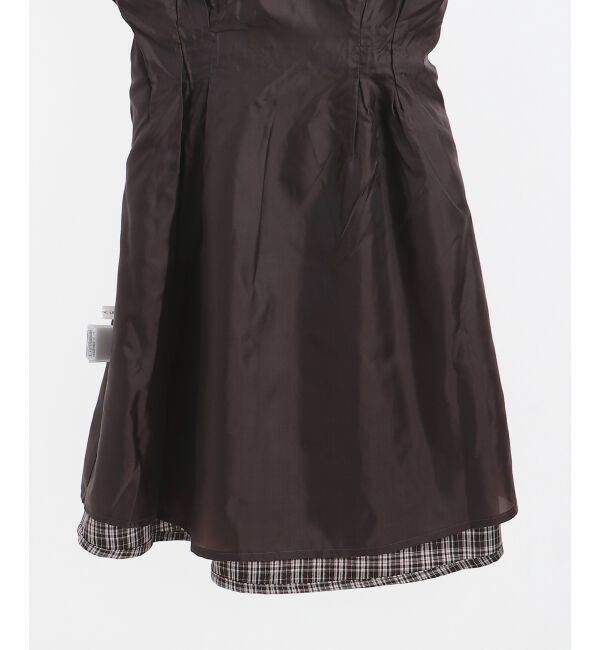 MAJESTICLEGON「ガーリークラシックミニワンピ」|ワンピース|