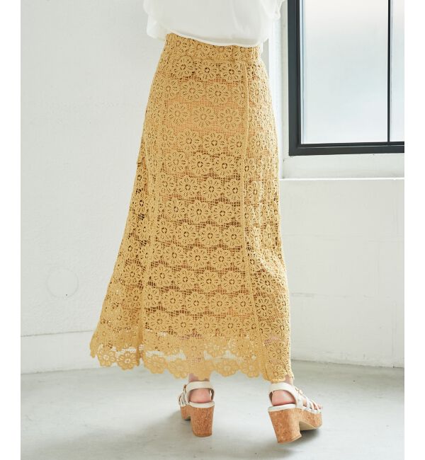 MAJESTICLEGON「クロシェロングスカート」|スカート|