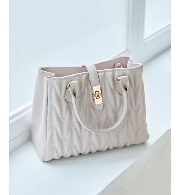 MAJESTICLEGON「クラシカルスクエアハンドバッグ」|ショルダー・メッセンジャー|