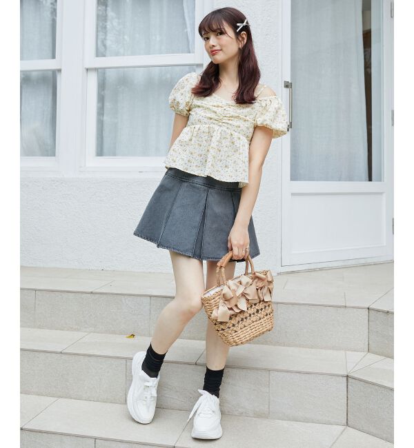 MAJESTICLEGON「ボックスプリーツミニスカパン」|その他|