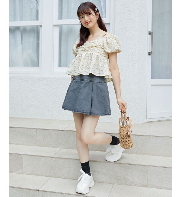 MAJESTICLEGON「ボックスプリーツミニスカパン」|その他|