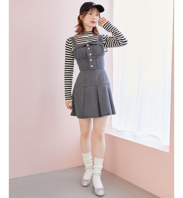 MAJESTICLEGON「ボックスプリーツミニスカパン」|その他|