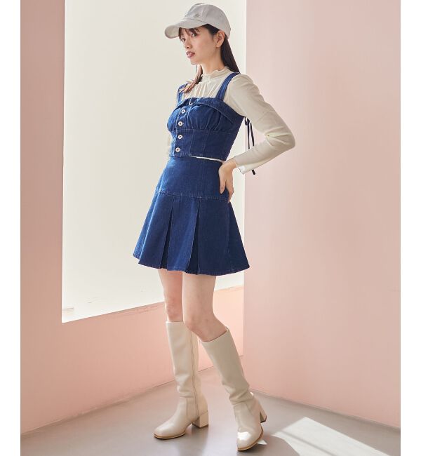 MAJESTICLEGON「ボックスプリーツミニスカパン」|その他|