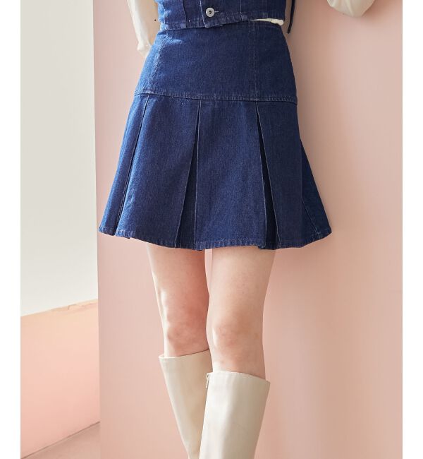 MAJESTICLEGON「ボックスプリーツミニスカパン」|その他|