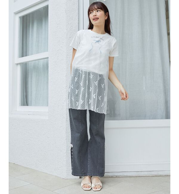 MAJESTICLEGON「lovelyリボンキャミソール」|キャミソール|