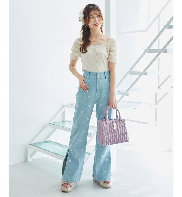  「♯クラシカルスクエアハンドバッグ」|ハンドバッグ|