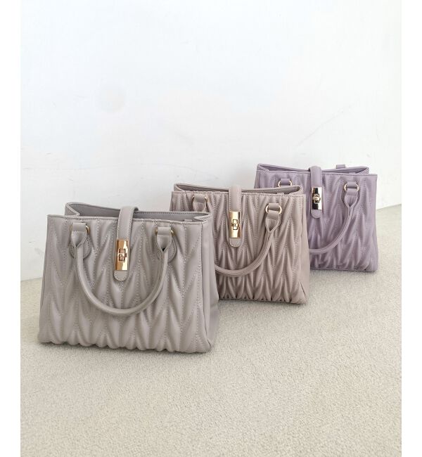  「♯クラシカルスクエアハンドバッグ」|ハンドバッグ|