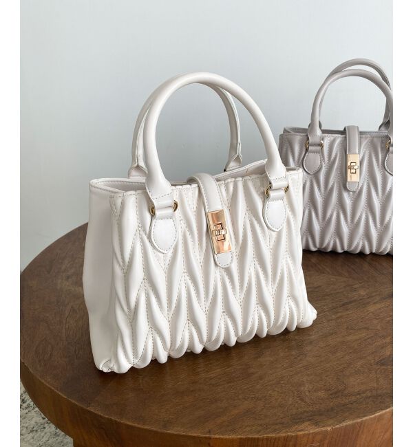  「♯クラシカルスクエアハンドバッグ」|ハンドバッグ|