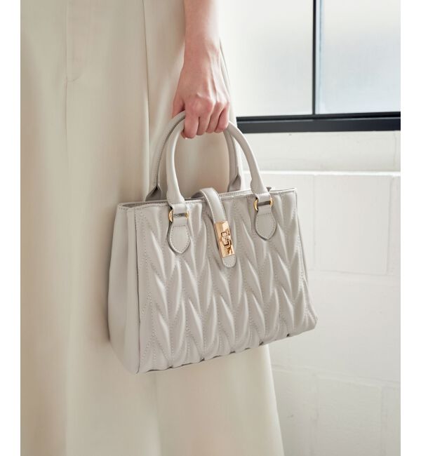  「♯クラシカルスクエアハンドバッグ」|ハンドバッグ|