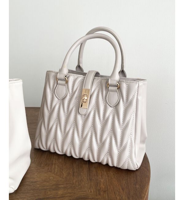  「♯クラシカルスクエアハンドバッグ」|ハンドバッグ|