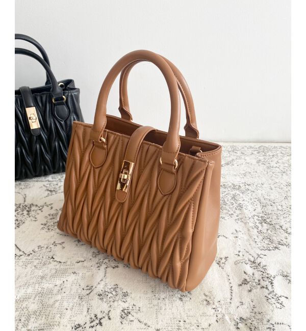  「♯クラシカルスクエアハンドバッグ」|ハンドバッグ|