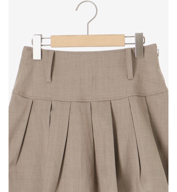 MAJESTICLEGON「太ベルトプリーツミニスカート」|スカート|