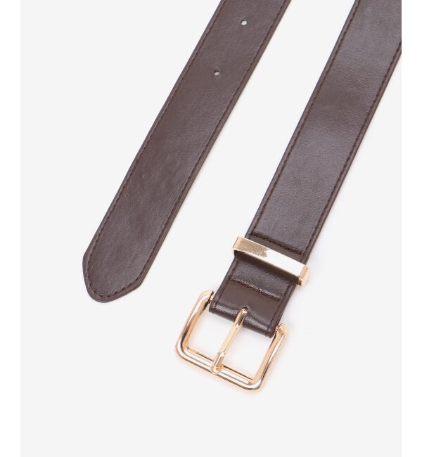 MAJESTICLEGON「太ベルトプリーツミニスカート」|スカート|