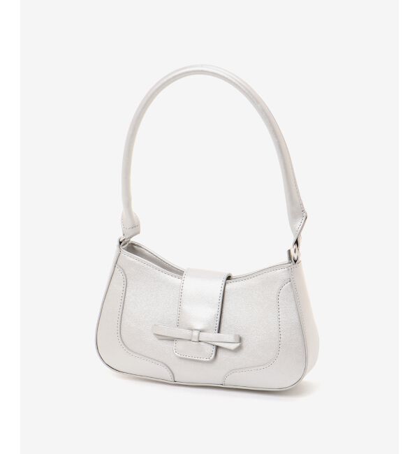 MAJESTICLEGON「フロントリボンクラシカルバッグ」|ハンドバッグ|