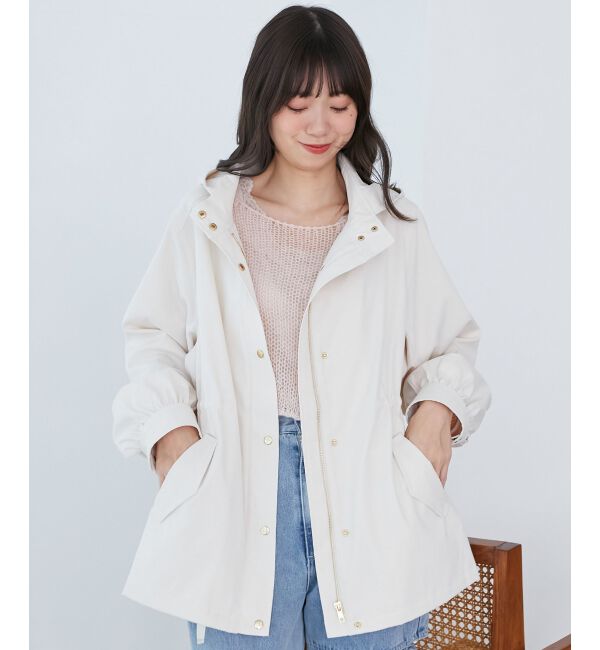 MAJESTICLEGON「ウエストきゅっとミディブルゾン」|ブルゾン・スタジャン|