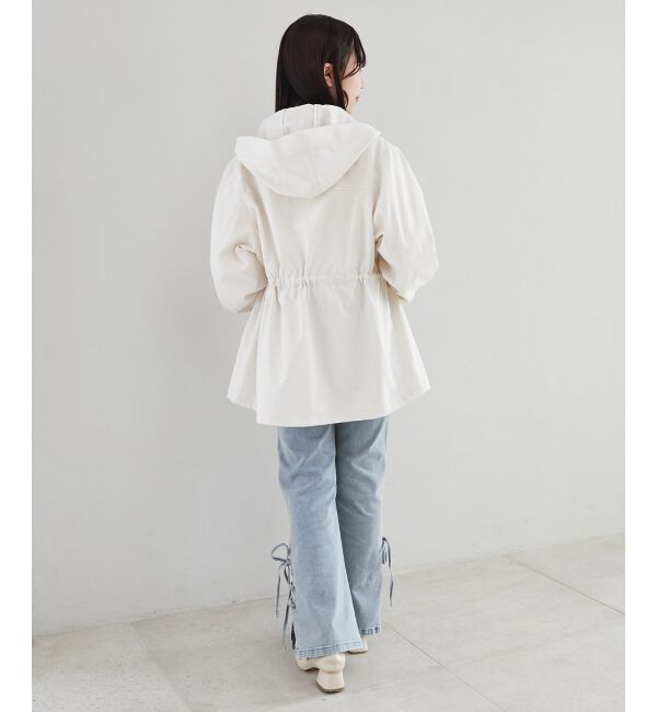 MAJESTICLEGON「ウエストきゅっとミディブルゾン」|ブルゾン・スタジャン|