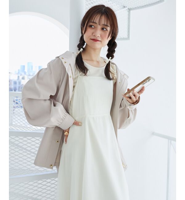 MAJESTICLEGON「ウエストきゅっとミディブルゾン」|ブルゾン・スタジャン|