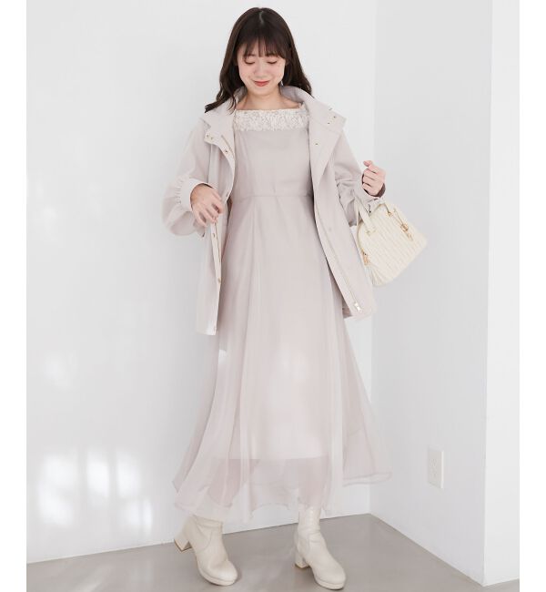 MAJESTICLEGON「ウエストきゅっとミディブルゾン」|ブルゾン・スタジャン|