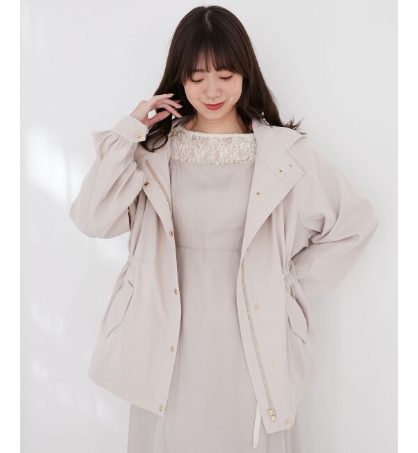 MAJESTICLEGON「ウエストきゅっとミディブルゾン」|ブルゾン・スタジャン|