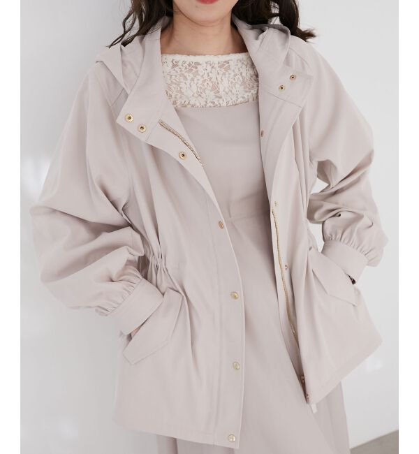 MAJESTICLEGON「ウエストきゅっとミディブルゾン」|ブルゾン・スタジャン|