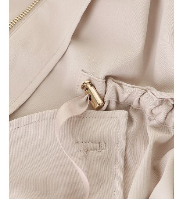 MAJESTICLEGON「ウエストきゅっとミディブルゾン」|ブルゾン・スタジャン|