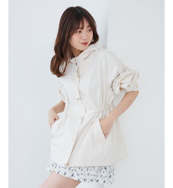 MAJESTICLEGON「ウエストきゅっとミディブルゾン」|ブルゾン・スタジャン|