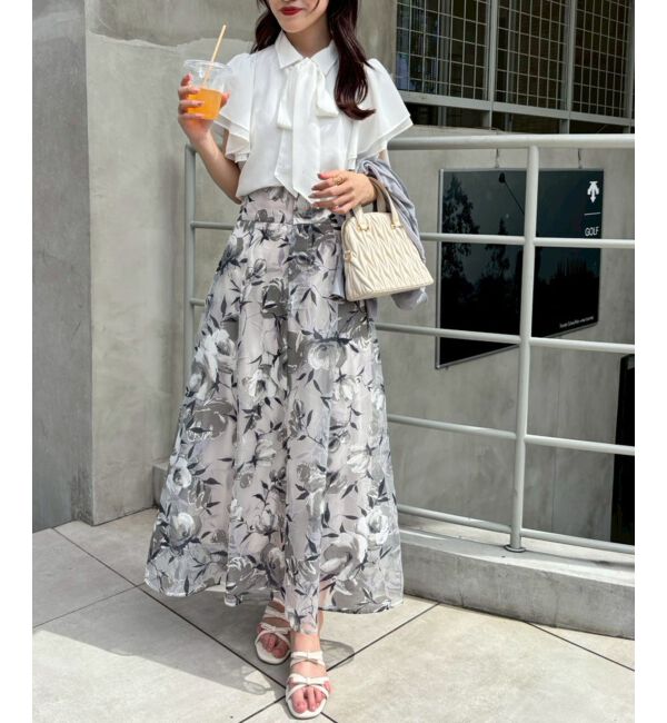  「2wayフリルスリーブブラウス」|シャツ・ブラウス|