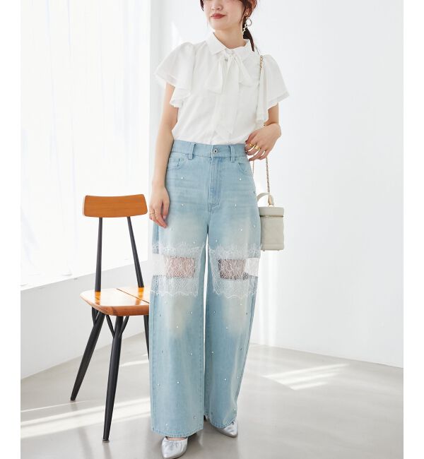  「2wayフリルスリーブブラウス」|シャツ・ブラウス|