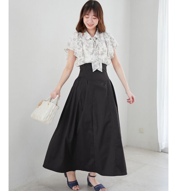  「2wayフリルスリーブブラウス」|シャツ・ブラウス|