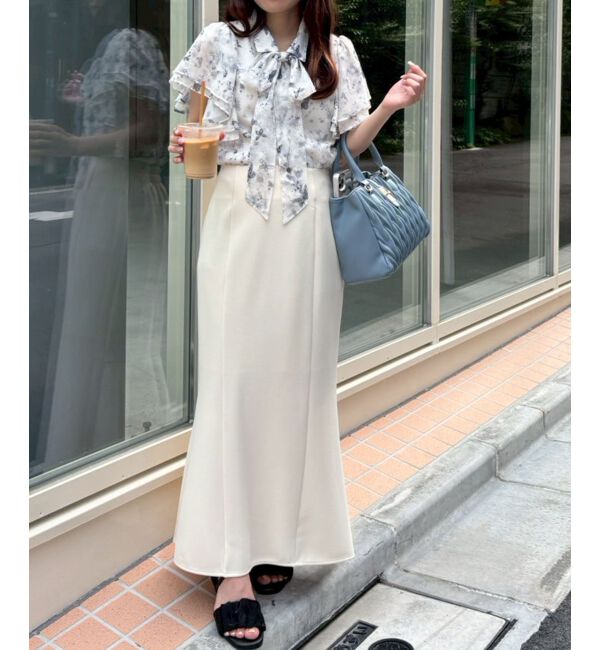  「2wayフリルスリーブブラウス」|シャツ・ブラウス|