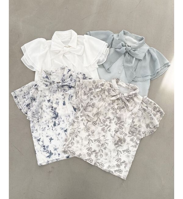  「2wayフリルスリーブブラウス」|シャツ・ブラウス|