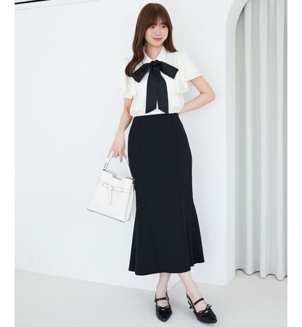  「2wayフリルスリーブブラウス」|シャツ・ブラウス|