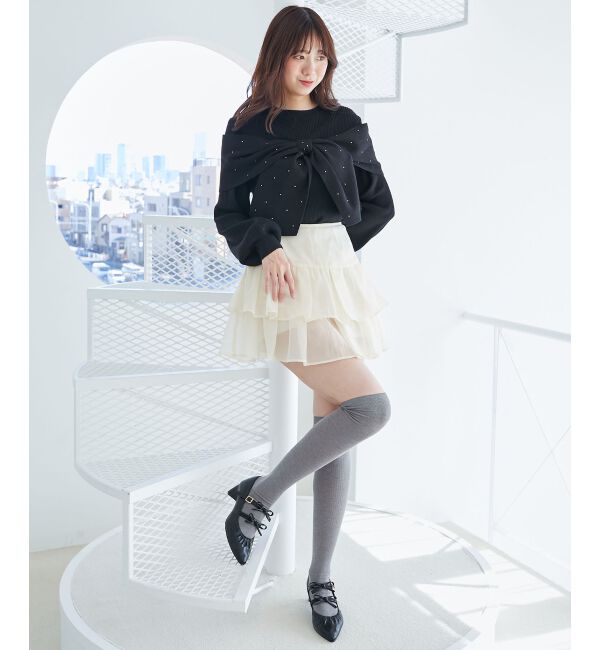  「アソートティアードミニスカパン」|スカート|