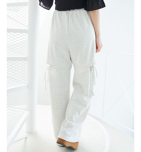  「スリットビジュースウェットパンツ」|その他|