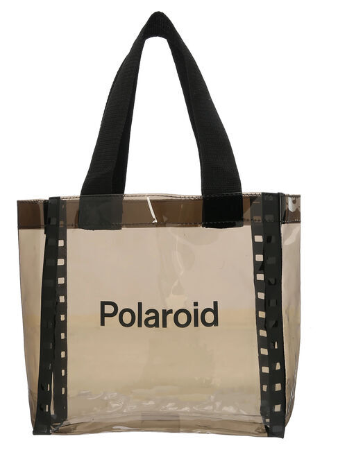 earth music&ecology「Polaroid クリアトート」|ハンドバッグ|