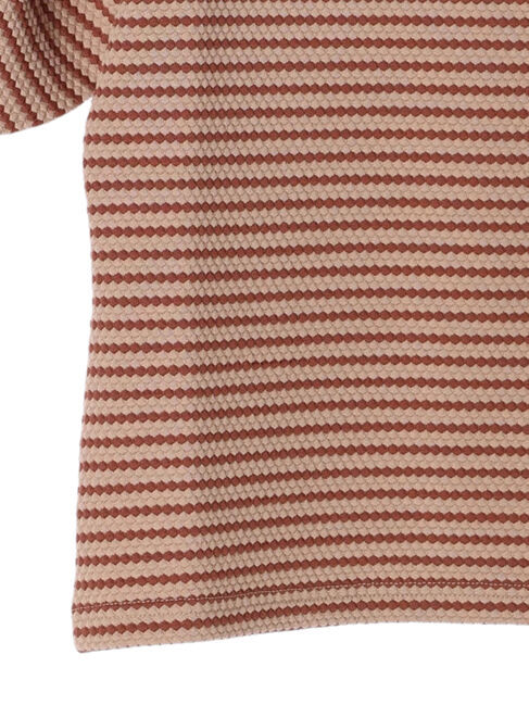 earth music&ecology「パワショル ボーダートップス」|Tシャツ・カットソー|