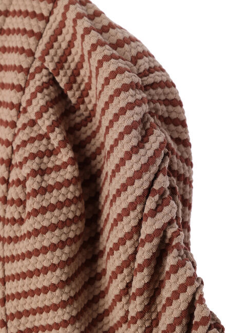 earth music&ecology「パワショル ボーダートップス」|Tシャツ・カットソー|