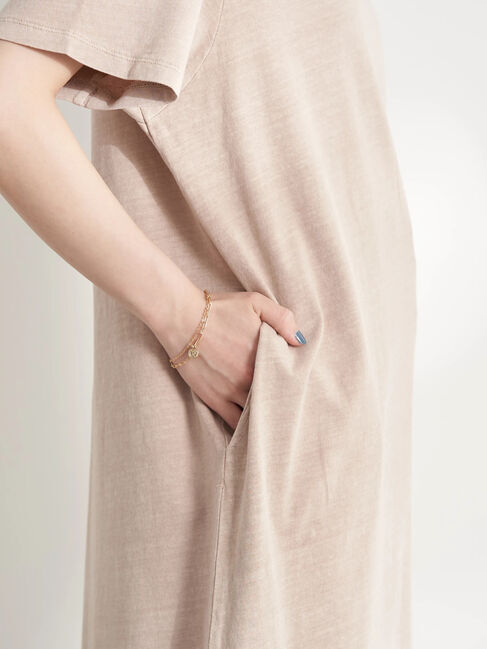 earth music&ecology「ピグメントダイカットソーワンピース」|ワンピース|