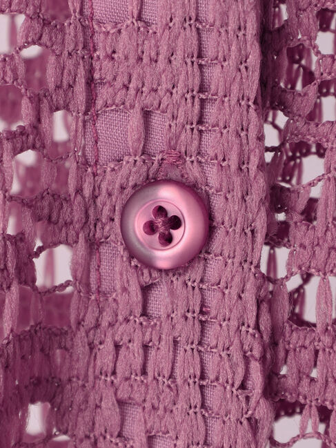 earth music&ecology「ショート丈レースシャツ」|シャツ・ブラウス|