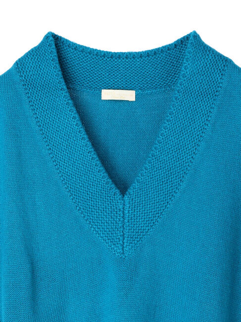 earth music&ecology「ガーターカラー天竺ニットベスト」|ベスト・ジレ|