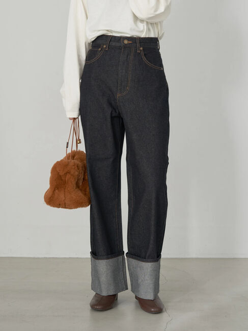 earth music&ecology「ロールアップデニムパンツ」|その他|