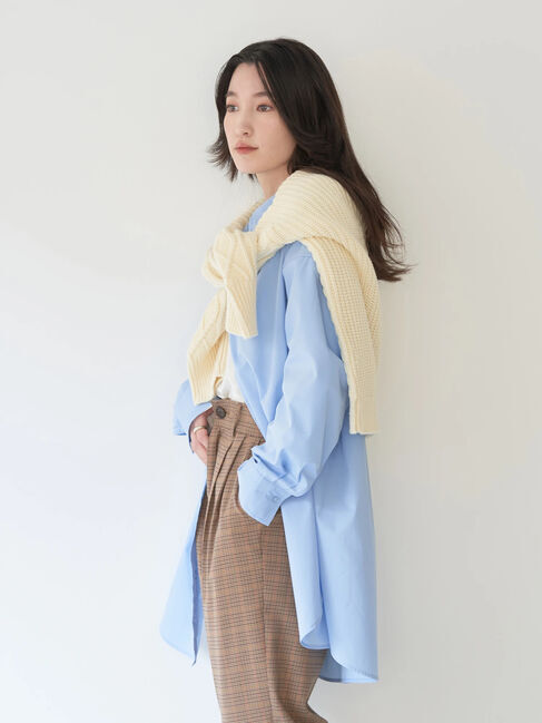 earth music&ecology「ボーイズライクシャツ」|シャツ・ブラウス|