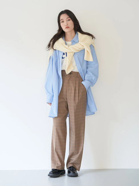 earth music&ecology「ボーイズライクシャツ」|シャツ・ブラウス|