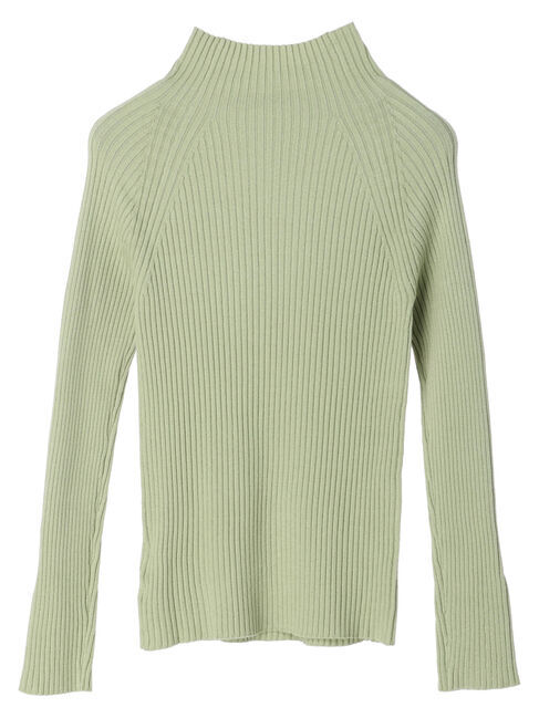 earth music&ecology「パールスリーブニットプルオーバー」|ニット・セーター|